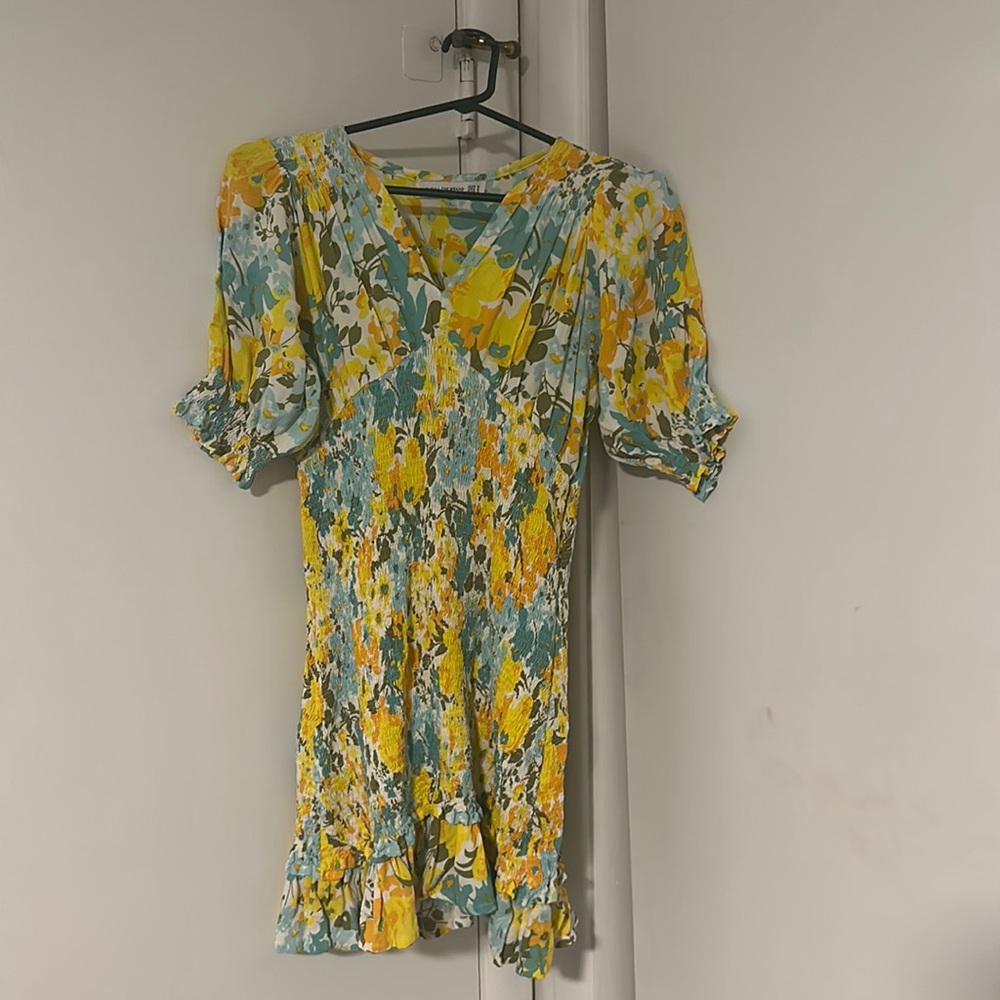 Faithful floral, mini dress